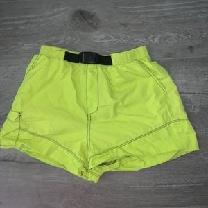 Neon Cargo Shorts